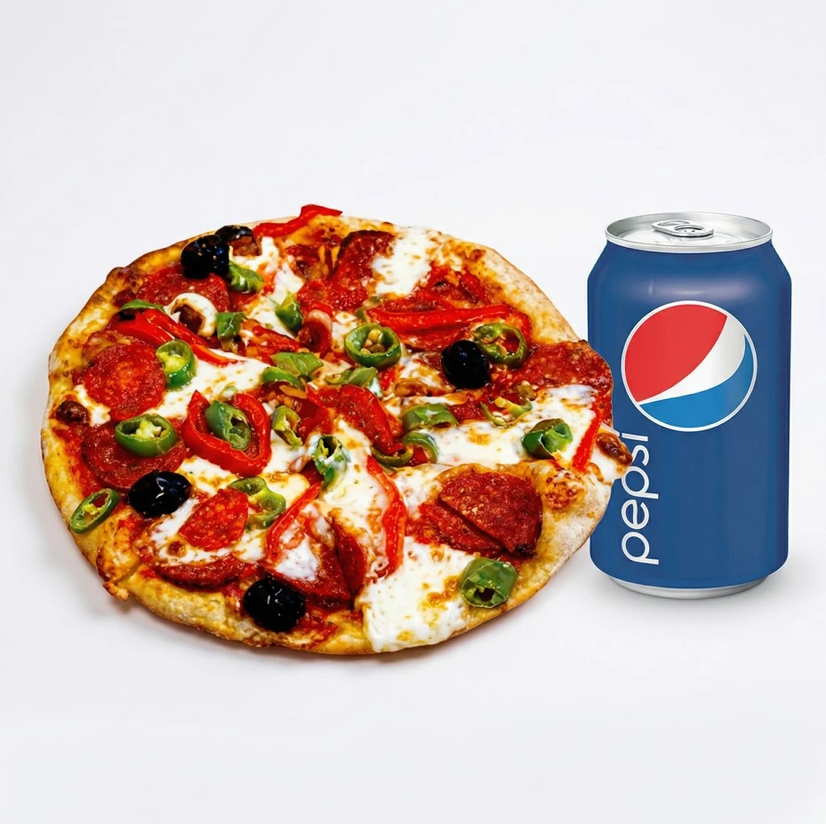 8_ Speciality Pizza and Pop at Atomic Pizza & Donair Stony Plain, AB